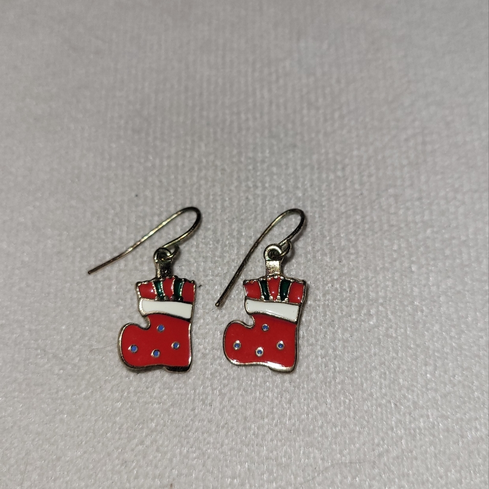 Christmas Stocking Earrings